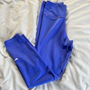 bright blue nike leggings